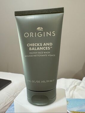 10/$60: Origins Checks And Balances Frothy Face Wash 50mL BNIB